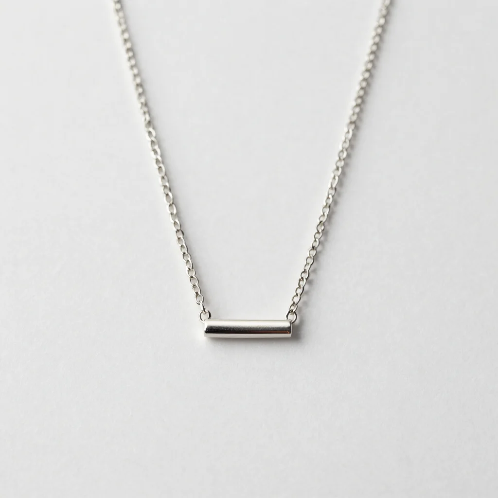 Line Pendant Necklace