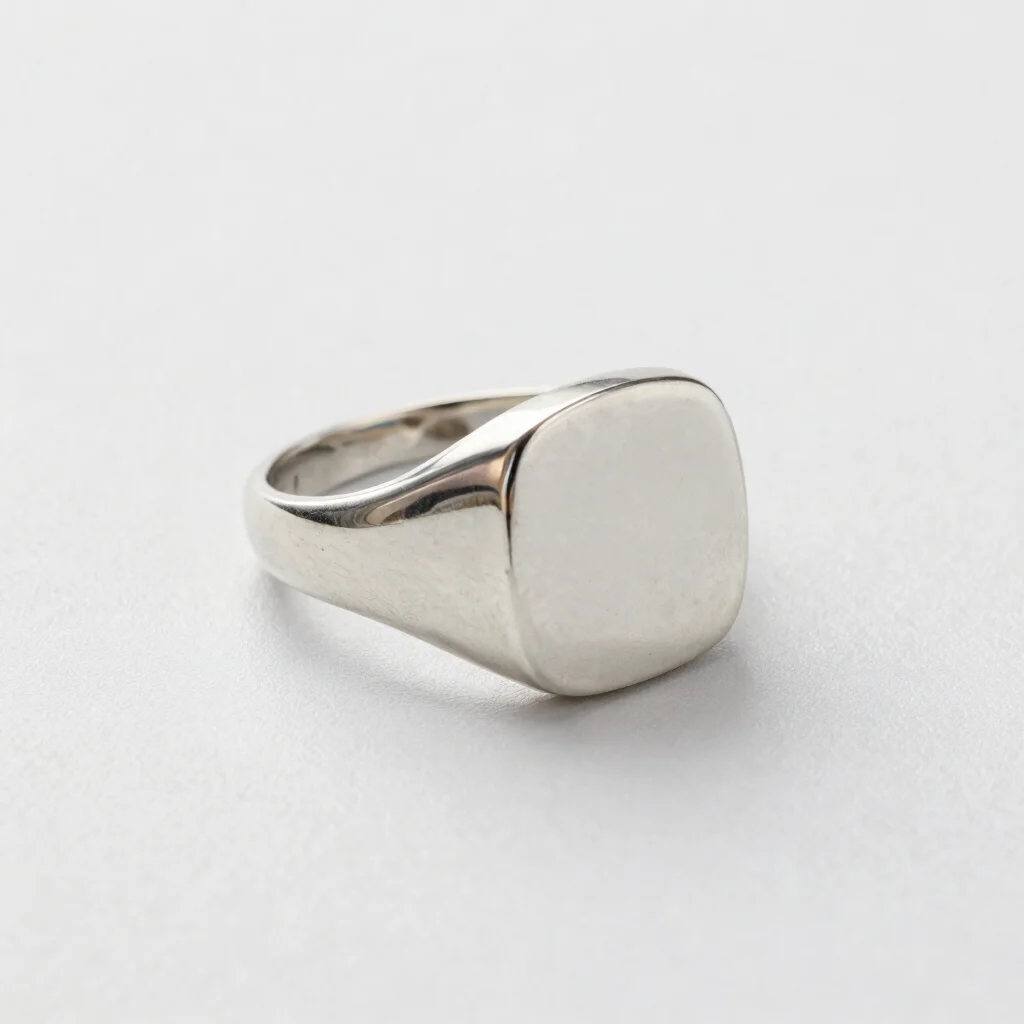 Column Signet Ring